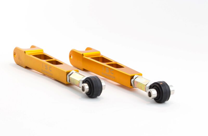 ISC Suspension Rear Adjustable Toe Arms - 2008-2014 Subaru WRX STI